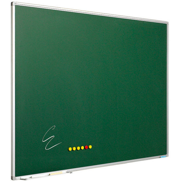 TABLA MAGNETICA emailata, pentru CRETA 90 x 120 cm, profil aluminiu SL, SMIT