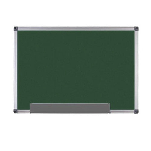 TABLA VERDE MAGNETICA pentru CRETA, cu rama din aluminiu, OPTIMA, 120 x 240 cm