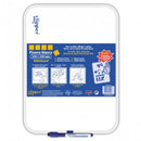 TABLITA PENTRU SCRIS CLIPPER, 35 x 25 cm + marker, alba*