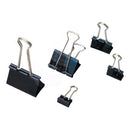 CLIPS METAL NEGRU STD, 32mm, cutie de 12 bucati*